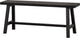 Banco Woood imme - pino - negro - 45x110x35