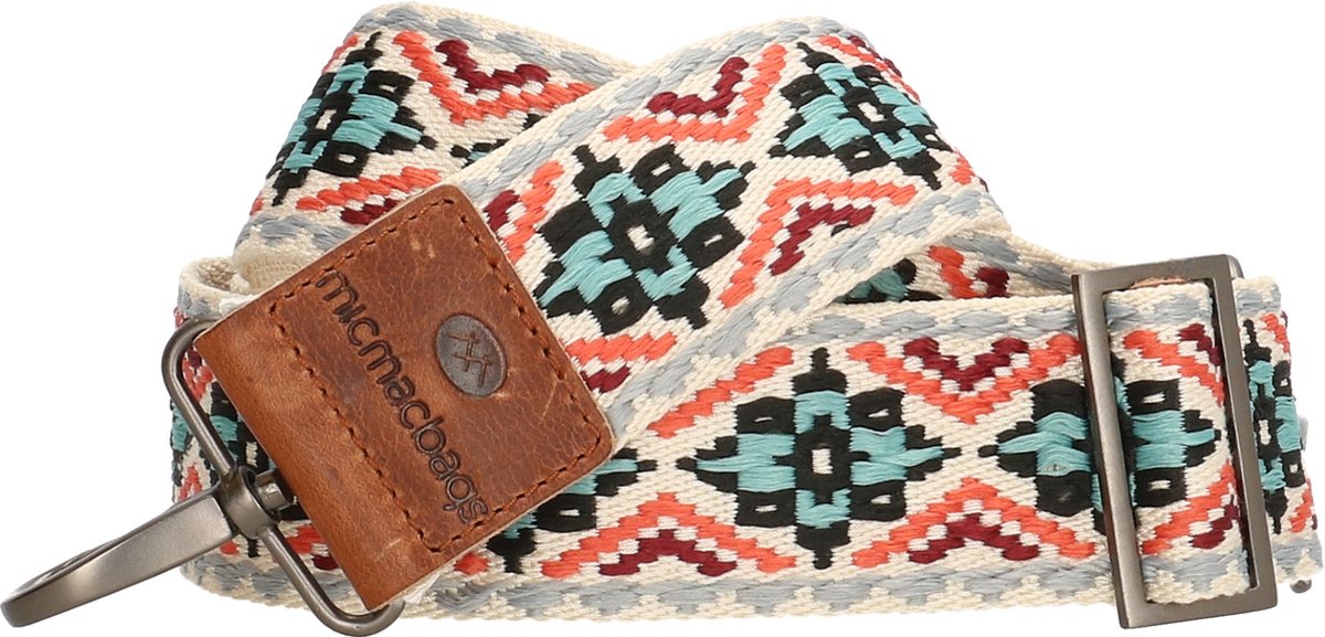 Nascondi punti nuova tracolla navajo - cognac