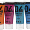 A-color kinder acrylverf glitter kleur, 6x20ml