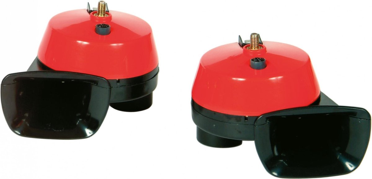 Carpoint electrische hoorns - 2-tonig 12v 112 db - auto toeter