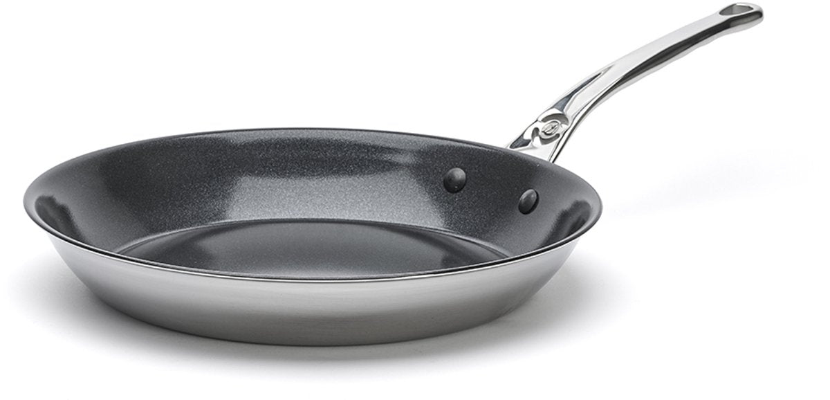 Debuyer de buyer koekenpan - affinity- rvs - keramische coating - 28cm - pfas-vrij