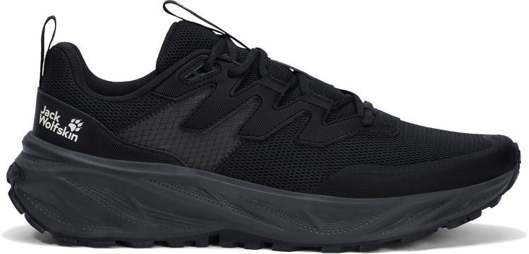 Jack wolfskin ps trail low m heren wandelschoenen-black