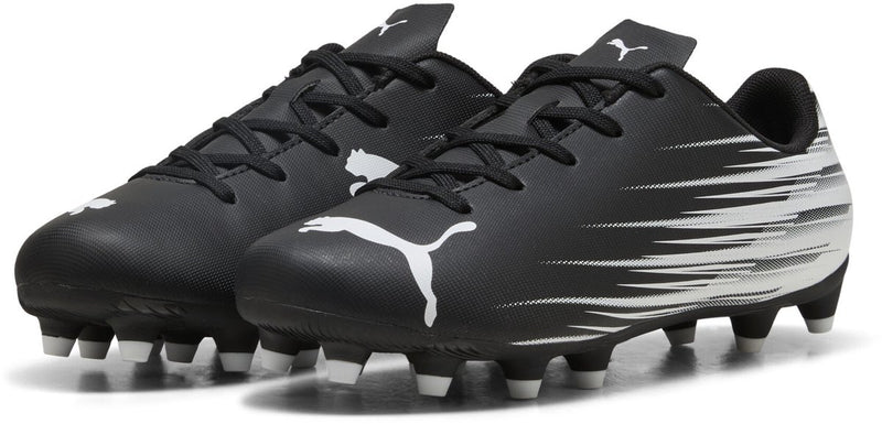Scarpe sportive unisex Puma attaccanto ii fg ag jr - nero-bianco