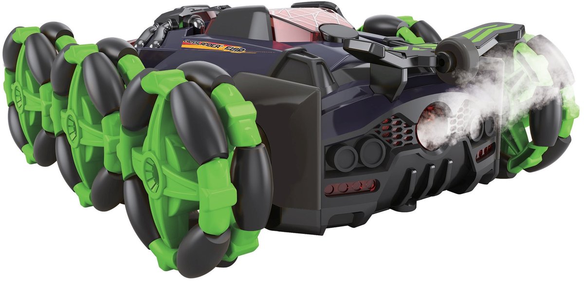 Lexibook crosslander ® flip 6 wheels, 360° stunts met licht- en geluidseffecten