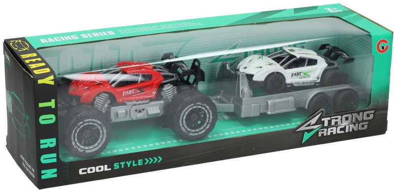 Set di carrelli a frizione - 3 pezzi.