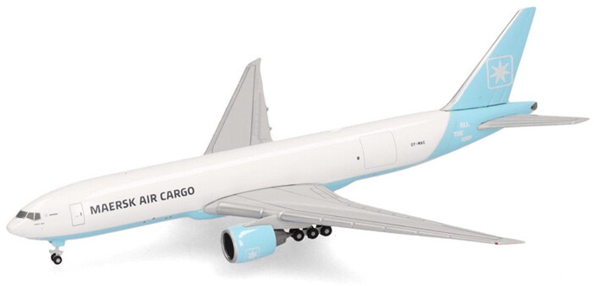 Herpa boeing 777f maersk air cargo maersk cigno