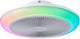 Eglo sayulita 1 plafondlamp met ventilator - 46 cm - rgb en instelbaar wit licht - dc-energy saving - wit - dimbaar - 3 standen
