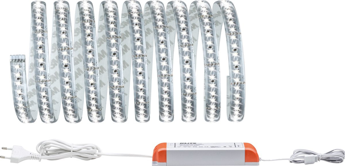 Paulmann maxled 1000 led-strip basisset daglichtwit 300 cm zilver gecoat