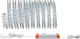 Paulmann maxled 1000 led-strip basisset daglichtwit 300 cm zilver gecoat