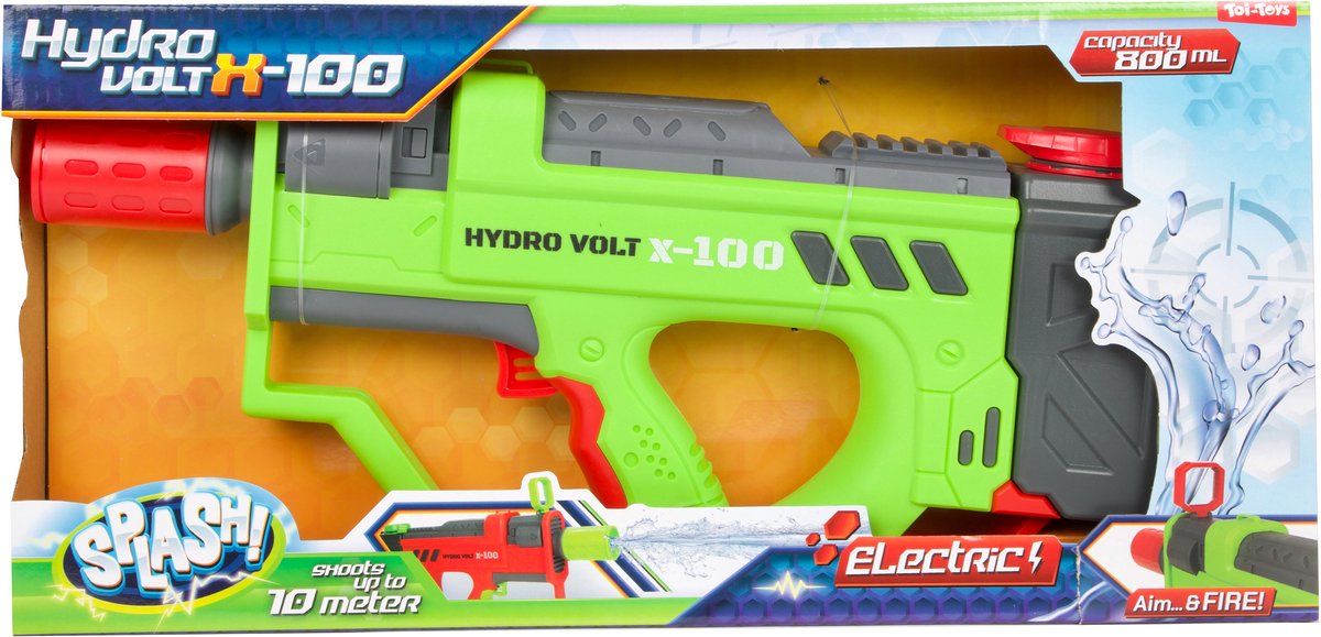 Splash Electric Water gun X-100 Blast Away