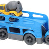 Vehículos de trabajo transportador con sonido - azul