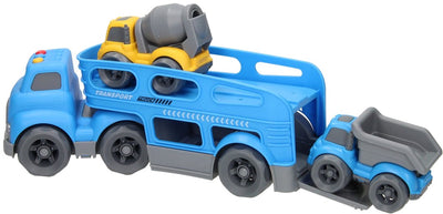 Transporter Work Vehicles with Sound - Blue