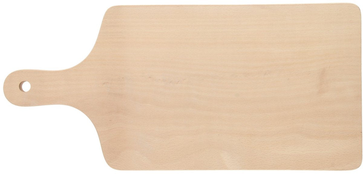 Tabla de cortar con mango de madera de haya