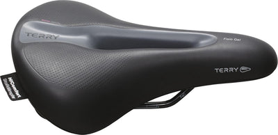 Terry Saddle Fisio Flex Max Gel Ladies Black