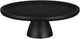 Decoraciones de mica soporte para tartas de tallo estándar - madera de mango - negro - 10 x 30 cm - con base