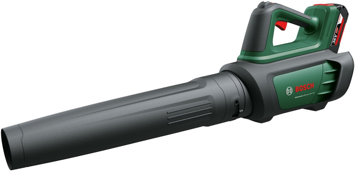 Soffiatore per foglie Bosch advanced 36v-750 - con 1 batteria da 36 v e caricabatterie