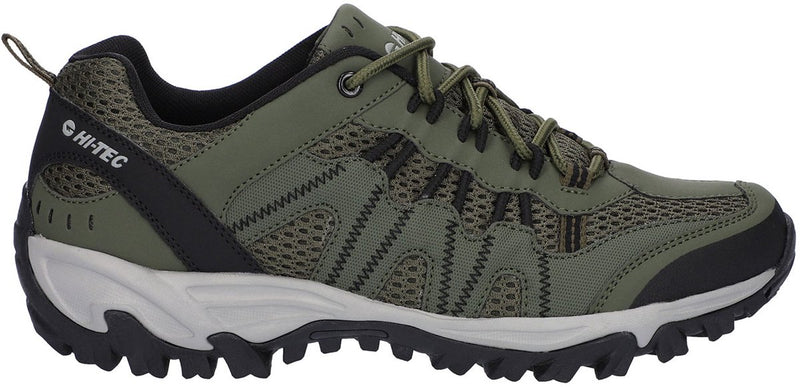 Scarpe da passeggio da uomo Hi-tec verde giaguaro - misura 41