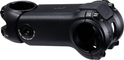 Attacco manubrio Bbb - attacco manubrio per bici da corsa, bici da ghiaia e-bike - 31,8 mm - regolabile da 0° a +3,5° - elevato assorbimento degli urti - diverse posizioni di guida - lunghezza: 90 mm - bhs-52