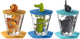 Set da bere Leonardo bambini leone, coccodrillo, elefante - 9 pezzi
