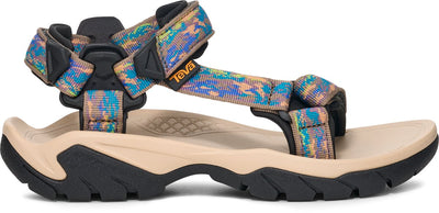 Teva w terra fi 5 sandalias universales de mujer - tree cover neon spring