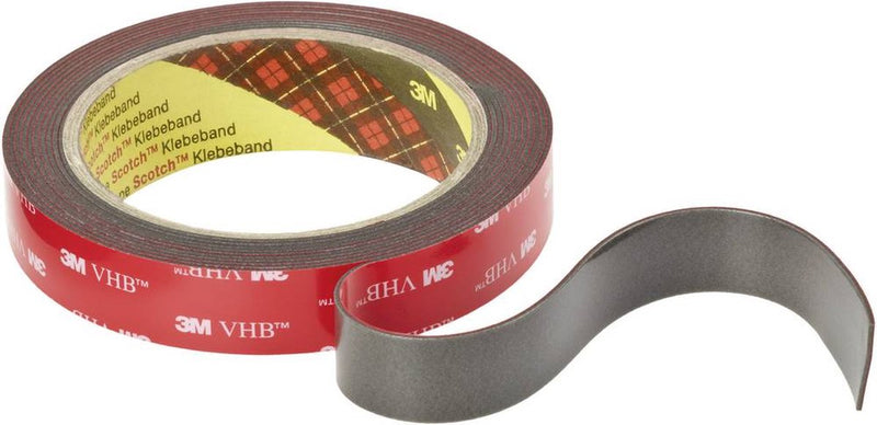 3m vhb™ 4611f 4611193 cinta de doble cara vhb 4611f gris oscuro (largo x ancho) 3 m x 19 mm 1 pieza(s)