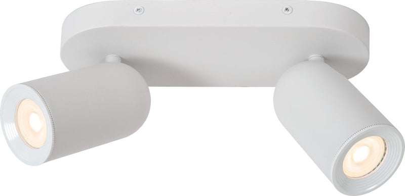 Lucide punch - faretto da soffitto (lampada da soffitto) - 2xgu10 - bianco