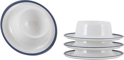 Gimex - linea line - egg cup - blue - 4 pieces