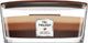 Vela perfumada Woodwick Heartwick Flame Trilogy Ellipse - Cafe Sweets - 50 horas de combustión
