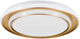Lampada da soffitto Eglo moschetta - ø 40 cm - bianco oro - luce bianca regolabile (calda, neutra e luce diurna)