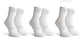 Calcetines de ciclismo Rogelli Core - paquete de 3 - blanco - 36 39