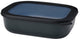 Mepal - multikom cirqula vershouddoos - 2000 ml - rechthoekig - nordic black