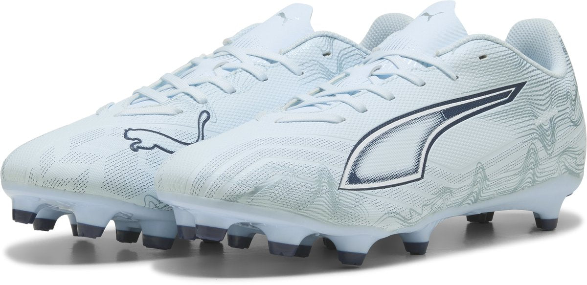 Scarpe sportive unisex Puma ultra 6 play fg ag - gioiello blu ghiaccio-bianco-blu