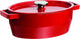 Casseruola ovale Pyrex a cottura lenta - ghisa - 5,8 litri - rossa