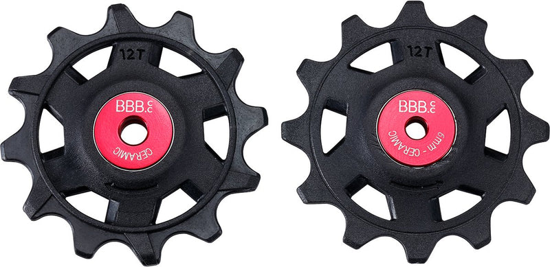 Bbb ciclismo rollerboys ceramic 12t sr-xplr - ruedas de cambio de cerámica - rodamientos cerámicos - adecuado para sram xplr 12 velocidades - negro - bdp-20x