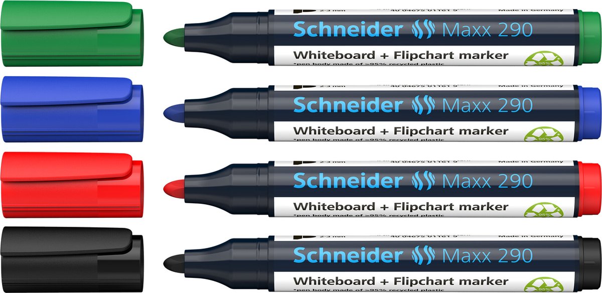 Pennarello per lavagna bianca schneider 96082000 maxx 290 blu