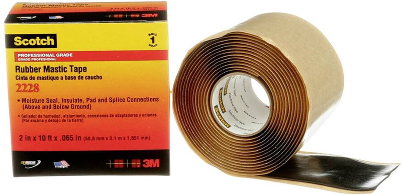 Scotch ™ 2228 2228-50.8x3 nastro per riparazioni 2228 nero (L x L) 3,1 m x 50 mm 1 pezzo(i)