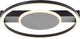 Brilliant reno - lampada da soffitto - LED 26w - 3000k - nera