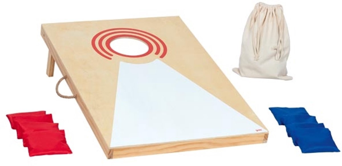 Goki Wooden Cornhole Throwing Game