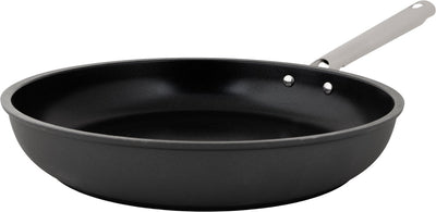 Padella ecodura accogliente e trendy - ø28 cm - senza pfas - padella a induzione - riscaldamento rapido - senza coperchio - nera