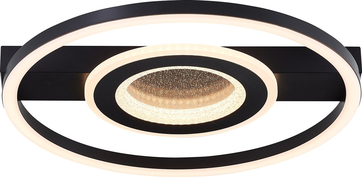 Brilliant queens - lampada da soffitto - LED 26w - 3000k - nera