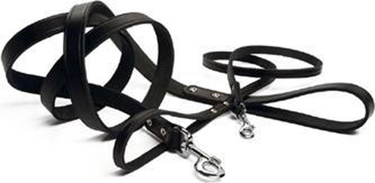 Guinzaglio per cani con punti metallici Beeztees - nero - 200 cm x 20 mm