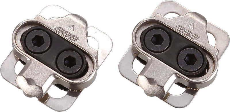 Tacchette ciclismo Bbb SPD - clicca vai - compatibile con tutte le scarpe e i pedali SPD - gioco 4° - tacchette MTB Shimano - BPD-01