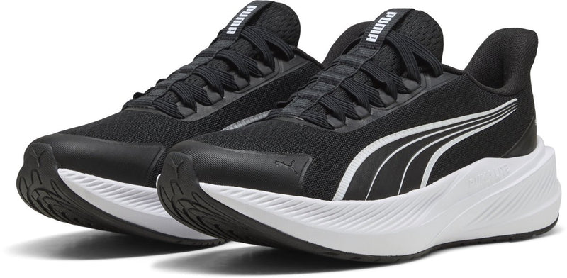 Zapatillas deportivas unisex Puma dasher lite sliptech jr - negro-blanco