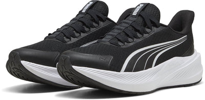 Puma dasher lite sliptech jr unisex sports shoes - black- white