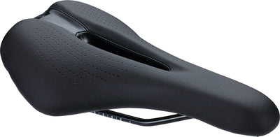 Bbb cycling sport comfort 2.0 - bicycle saddle for men and women - sporty cycling position 45° - pressure-relieving - 265 x 145mm - racing bike mountain bike - BSD-135
