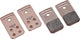 Bbb cycling remblokken mountainbike - discstop hp sintered - schijfrem - compatibel met magura gustav pro - gesinterd - koper - bbs-87s