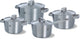 Set pentole Bk coniche+ - 4 pentole - con coperchi