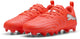 Scarpe sportive unisex Puma future 9 play fg ag jr - rosso brillante- bianco- nero- argento