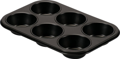 Stampo per muffin Basic Culinary 12 pirottini – stampo senza pfas – acciaio al carbonio – per cupcakes e muffin