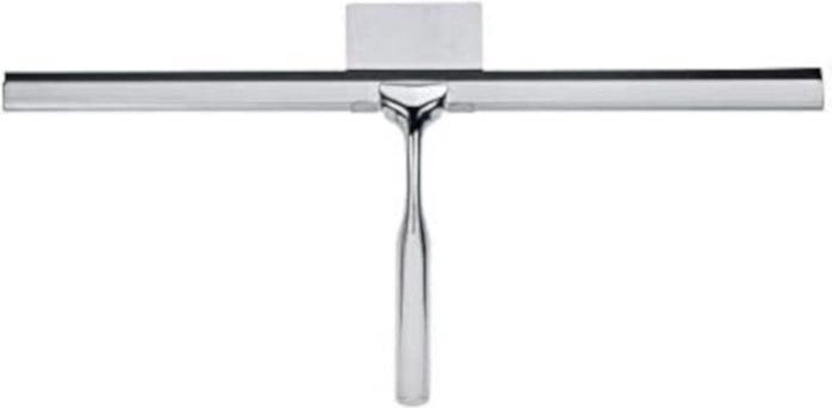 Wenko douchewisser terni jumbo 40cm rvs - raamwisser - trekker douche extra breed - bevestigen zonder boren